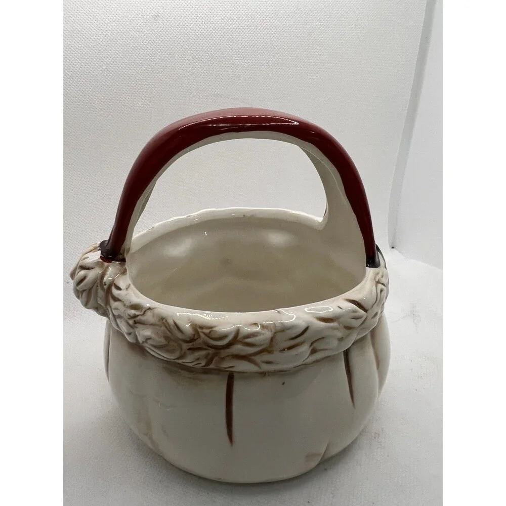 Holiday at Home earthenware santa
